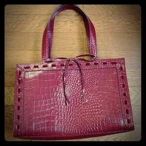 🌟5 for$35🌟Classy Red Liz Claiborne bag